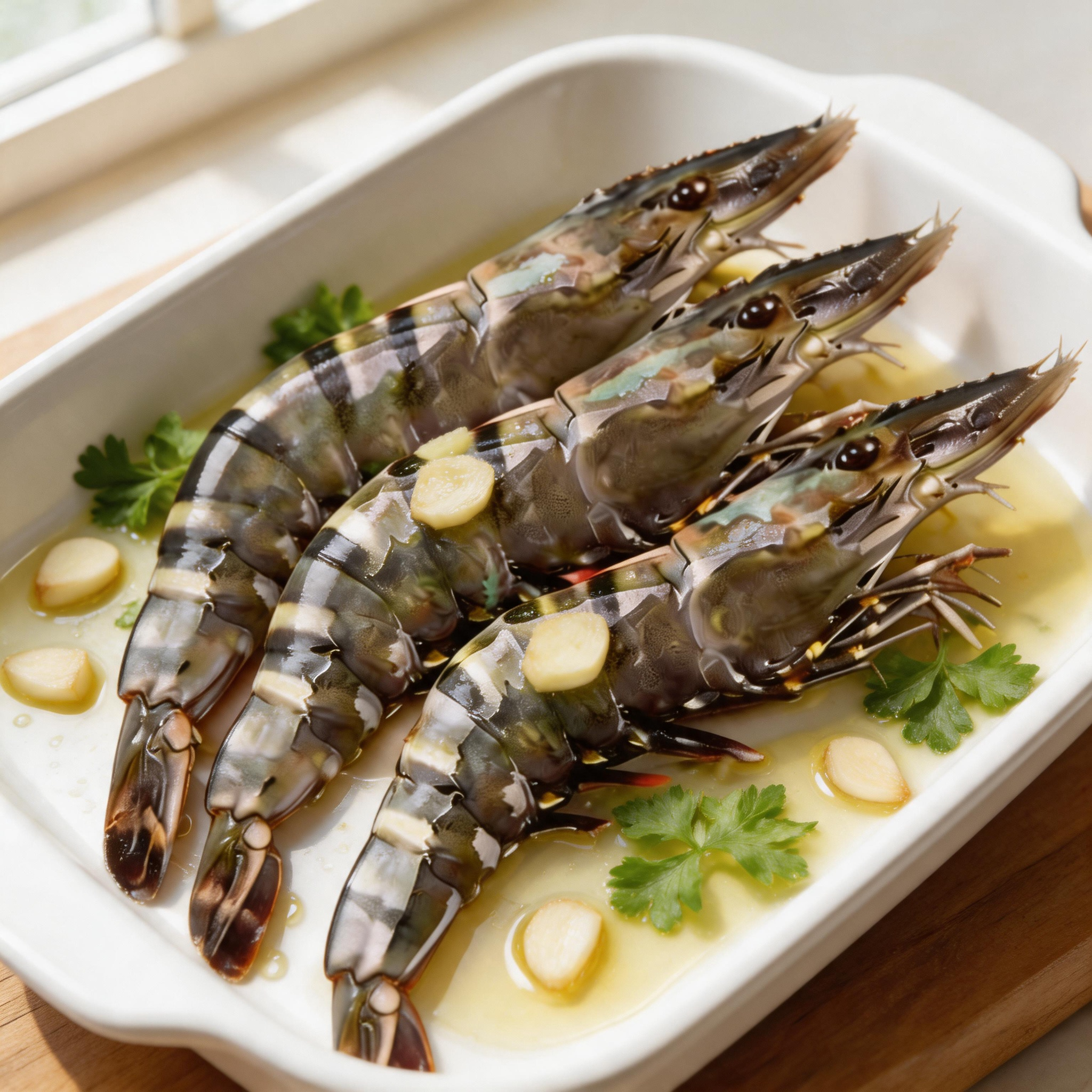 Premium Raw Tiger Prawns | Large Black Tiger Shrimp for Grilling, Baking & Stir Fry product image 1