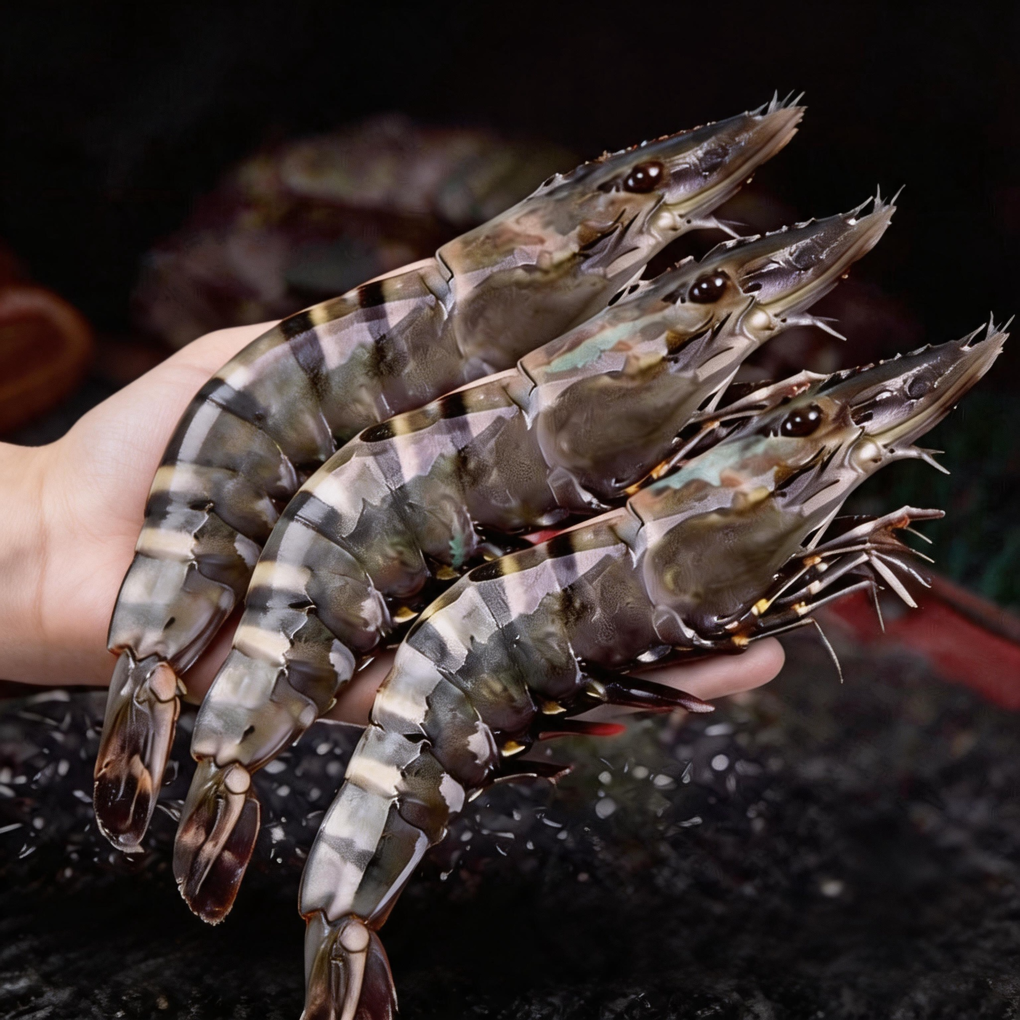 Premium Raw Tiger Prawns | Large Black Tiger Shrimp for Grilling, Baking & Stir Fry product image 3